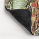 アメリカインディアンのWeaponsutensilsそしてオーナメント マウスパッド (コーナー)