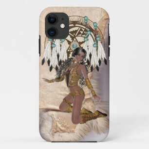 アメリカインディアンプリンセス曼荼羅 iPhone 11 ケース
