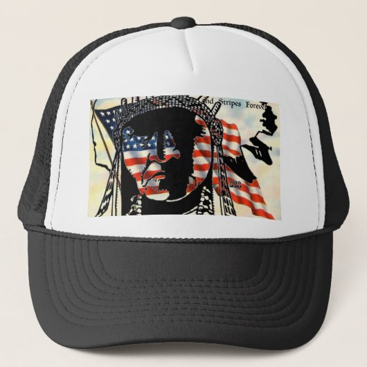 アメリカインディアン帽 キャップ (正面)