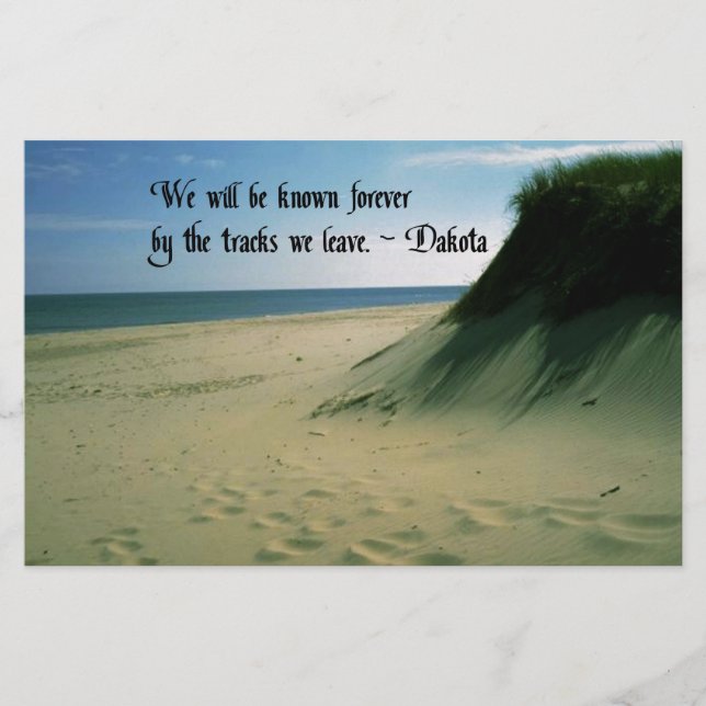 アメリカインディアン諺 (正面)