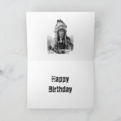 アメリカインディアン カード (内部)