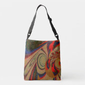 "アメリカインディアン"クロス体トートバッグ クロスボディバッグ (裏面)