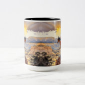 アメリカインディアン ツートーンマグカップ (中央)