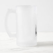 アメリカインディアン フロストグラスビールジョッキ (左)