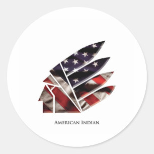 アメリカインディアン ラウンドシール