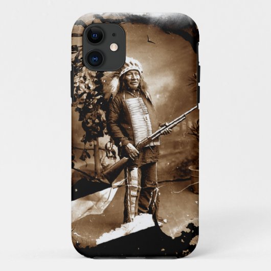 アメリカインディアン Case-Mate iPhoneケース (裏面)