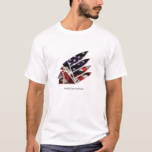 アメリカインディアン Tシャツ (正面)