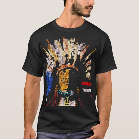 アメリカインディアン Tシャツ (正面)