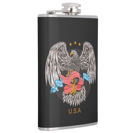 アメリカイーグル フラスク (右)