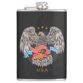 アメリカイーグル フラスク (正面)