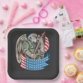 アメリカイーグル ペーパープレート (パーティー)