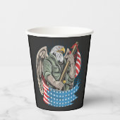 アメリカイーグル 紙コップ (正面)