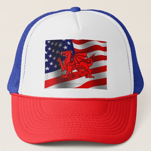 アメリカウェールズの帽子 キャップ (正面)