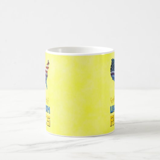 アメリカウクライナルーツカップ コーヒーマグカップ (中央)