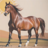 アメリカウマ シール (正面)