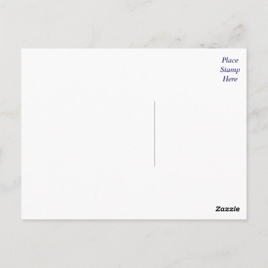 アメリカエスキモエスキーパピードッグ空白のはがき ポストカード (裏面)