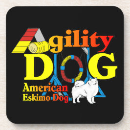 アメリカエスキモー犬の敏捷性 コースター