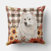 アメリカエスキモ秋水彩花 クッション (裏面)