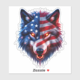 アメリカオオカミ シール