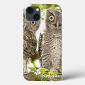 アメリカオオコノハズクのひよこ Case-Mate iPhoneケース (裏面)