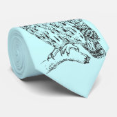 アメリカオオコノハズク ネクタイ (ロール)