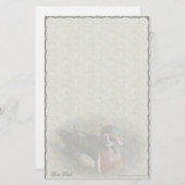 アメリカオシのカスタムの文房具 便箋 (正面/裏面)