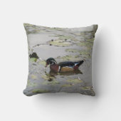 アメリカオシのカスタムの枕 クッション (正面)