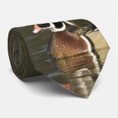 アメリカオシのタイ ネクタイ (ロール)