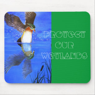 アメリカオシのmousepad マウスパッド