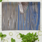 アメリカオシをはためかす翼 キッチンタオル (折り畳み)