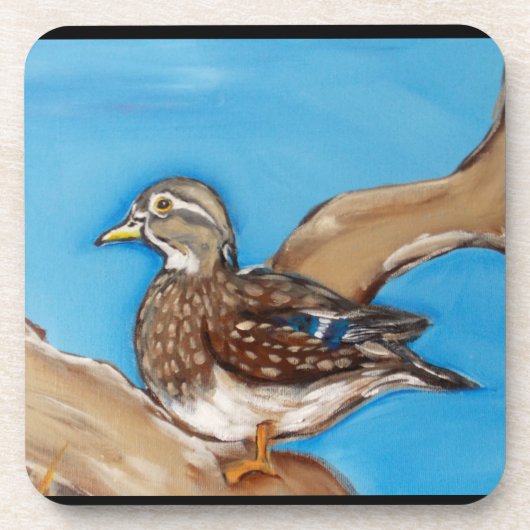 アメリカオシドリ コースター (正面)