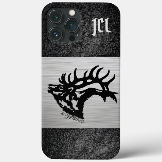 アメリカオスのヘア鹿 ケース・メイト iPhoneケース Case-Mate iPhoneケース (裏面)