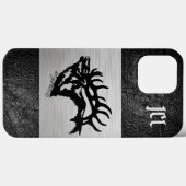 アメリカオスのヘア鹿 ケース・メイト iPhoneケース Case-Mate iPhoneケース (裏面 (横))