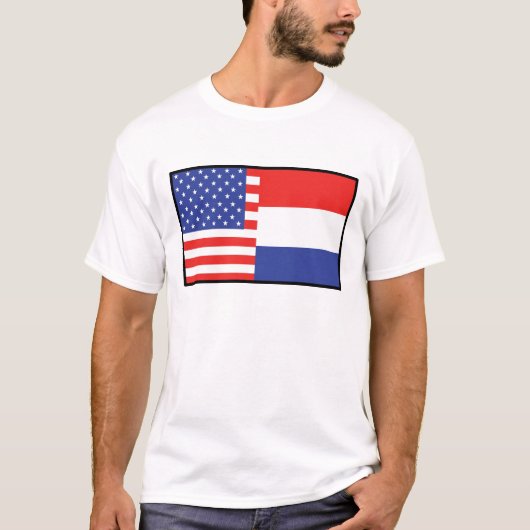 アメリカオランダ Tシャツ (正面)