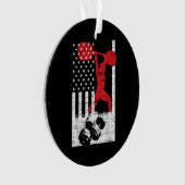 アメリカオリンピック重量挙げ オーナメント (正面)