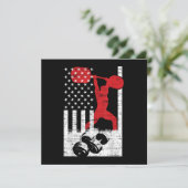 アメリカオリンピック重量挙げ 招待状 (スタンド正面)