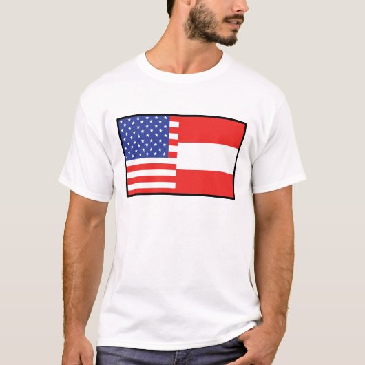 アメリカオーストリア Tシャツ (正面)