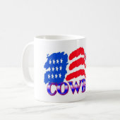 アメリカカウボーイコーヒーマグ コーヒーマグカップ (正面左)