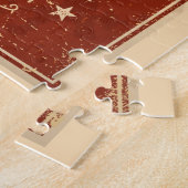 アメリカカウボーイワイルドウェスト ジグソーパズル (側面)