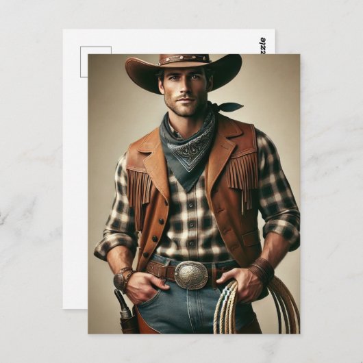 アメリカカウボーイ ポストカード (正面/裏面)