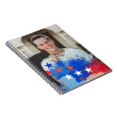 アメリカカスタム国旗を掲げた写真 ノートブック (右側)