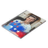 アメリカカスタム国旗を掲げた写真 ノートブック (左側)