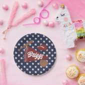 アメリカカスタム野球誕生日プレート ペーパープレート (パーティー)