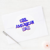 アメリカカッコいいパパII ラウンドシール (封筒)