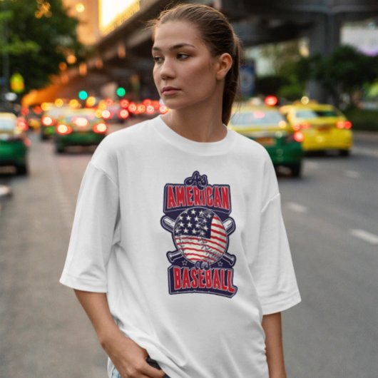 アメリカカッコいい野球 Tシャツ