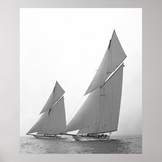 アメリカカップのディフェンダー ポスター (正面)