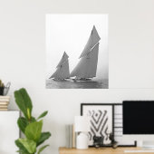 アメリカカップのディフェンダー ポスター (ホームオフィス)