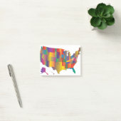 アメリカカラフルの地図 ポストイット (オフィス)