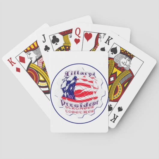 アメリカカラフル国旗の色ヒラリー(アメリカ合衆国のプレ向け) トランプ (裏面)