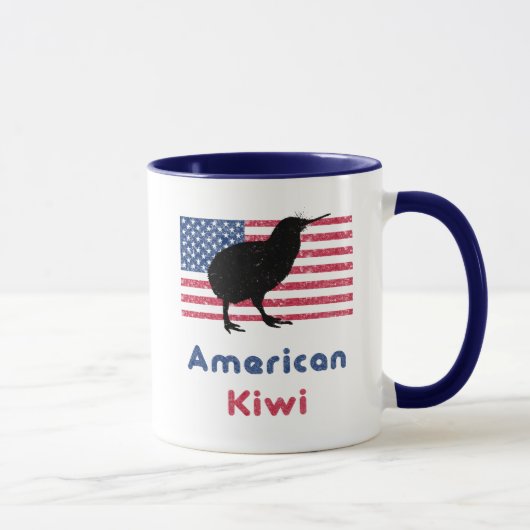 アメリカキーウィ コーヒーマグ マグカップ (右)